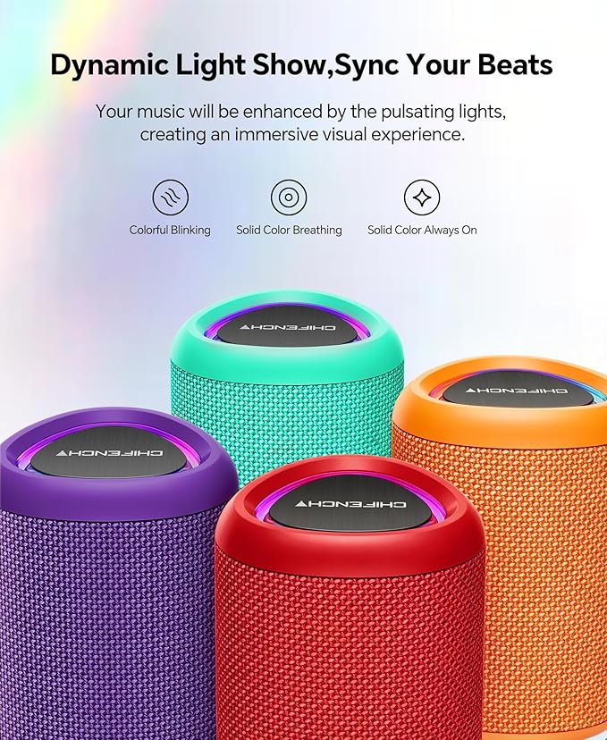 Portable Bluetooth Speaker Beach Essentials: Powerful Crystal Clear - Image 3