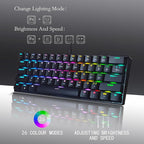 Mechanical Keyboard, 60% Mechanical Gaming Keyboard - Image 6