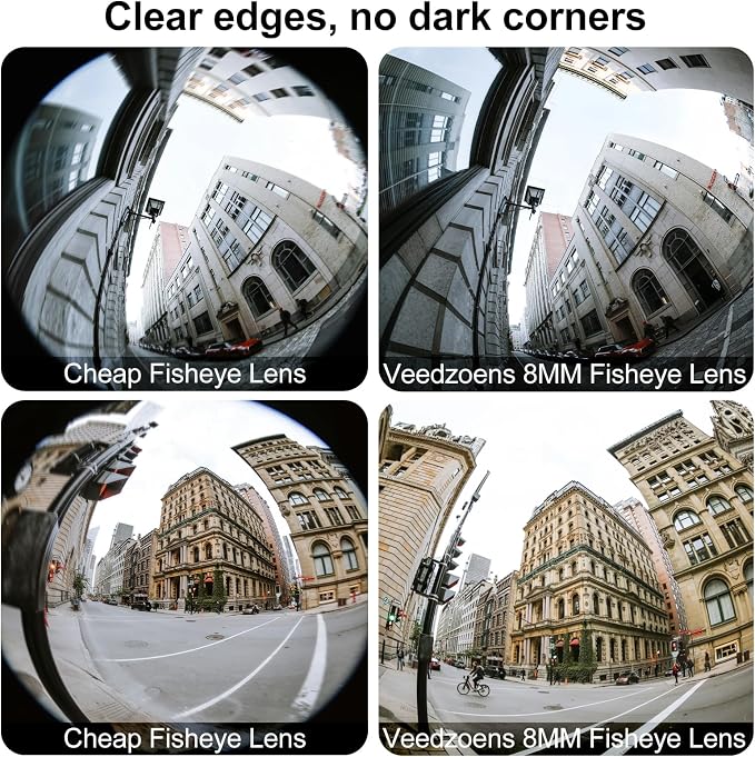 8MM 220°Fisheye Lens for iPhone Android Smartphone, Compatible - Image 4