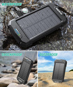 BLAVOR Solar Power Bank 10, Portable Wireless Charger, 20W Fast Charging - Image 6