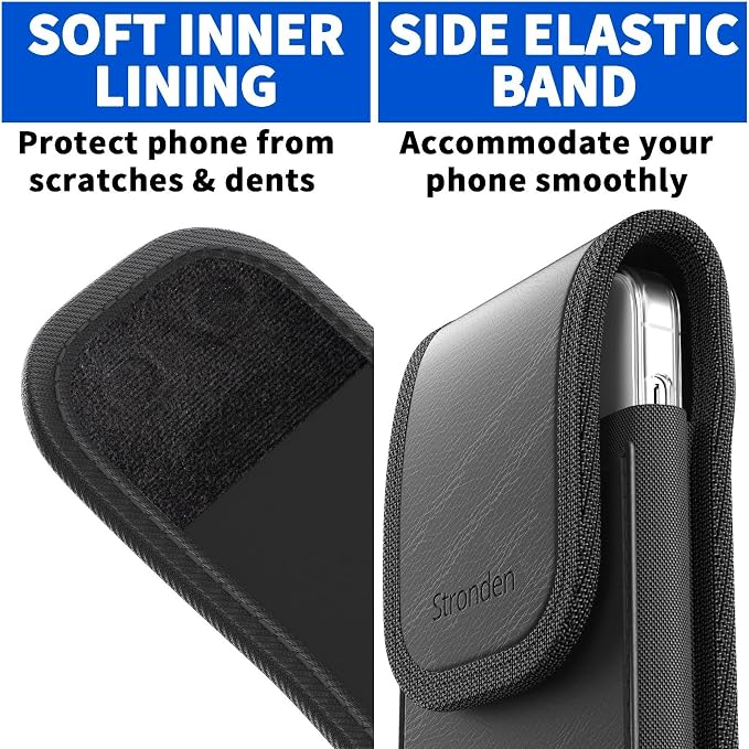 Holster for iPhone 17 Air, 17 Pro, 16 Pro, 15 Pro, 14 Pro, 13 Pro - Image 4