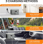 Enginstar Portable Power Station, Outdoor 99Wh LiFePO4 Battery, Solar Generator - Image 3
