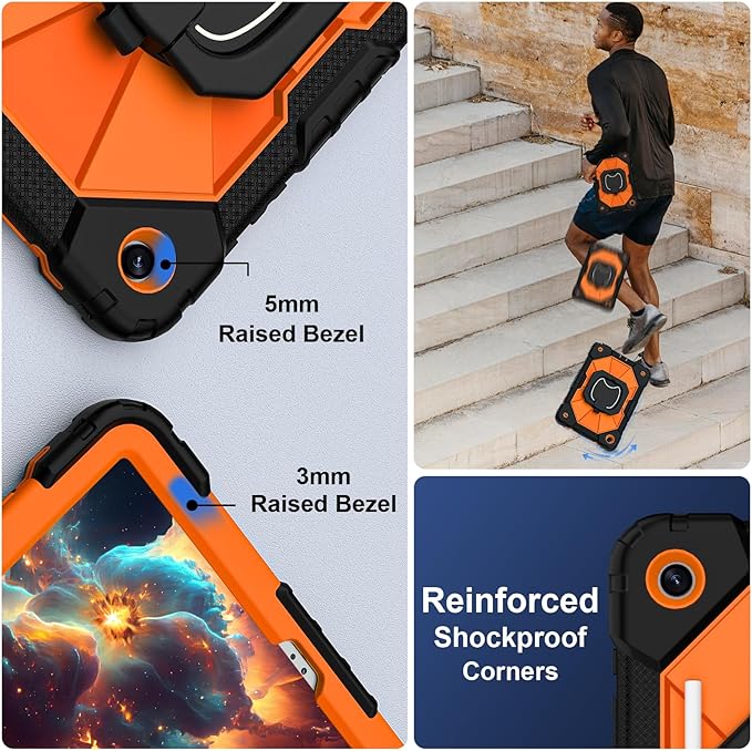 for Galaxy Tab A9 Plus Case 11 Inch, Rugged Case - Image 3