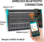 Depusheng PA16 Professional Audio Mixer Sound Board Console Desk System - Image 5