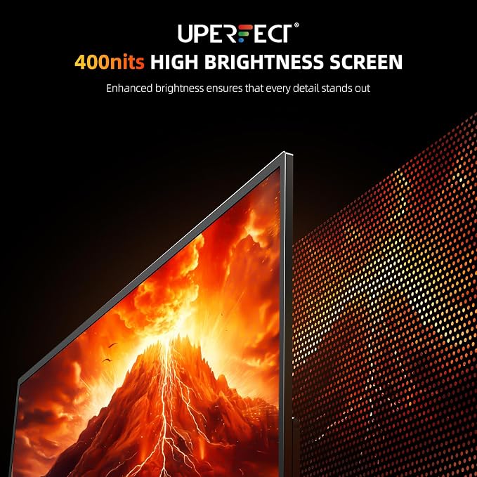 UPERFECT Portable Monitor 4K 23.8" | 400 Nits 24" Large Monitor | 3840 * 2160 - Image 3