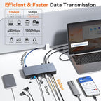 Displaylink Docking Station Triple 4K HDMI Monitors - Image 7