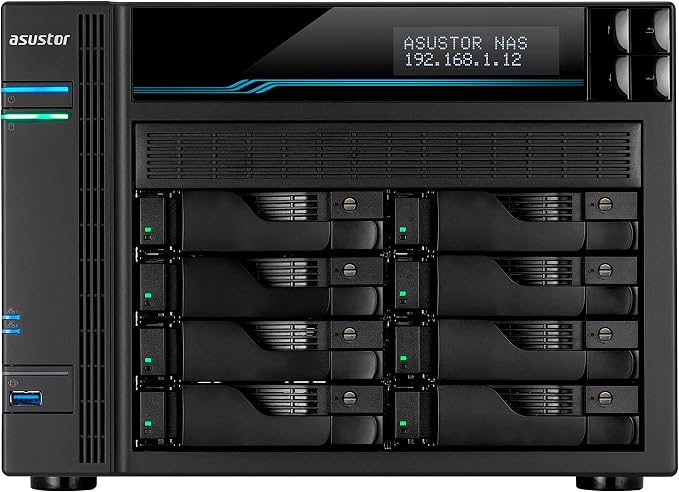 Asustor Lockerstor 8 AS6508T 8 Bay NAS - Image 3