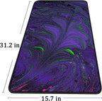 Large Mouse Pad with Stitched Edges, Durable Non-Slip Natural Rubber Base - Image 6