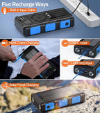 GOODaaa Power Bank Wireless Charger 45800mAh Built in Hand Crank and 4 Cables - Image 5