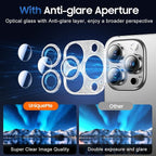 UniqueMe 3 Packs Compatible for iPhone 13 Pro Max/iPhone 13 Pro Camera Lens - Image 4