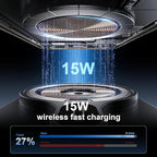 for Qi2 15W Wireless MagSafe Car Mount Charger Cup Phone Holder, 15W Fast - Image 3