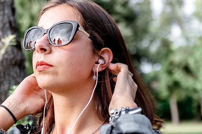 LUDOS Clamor Wired Earbuds in-Ear Headphones, 5 Years Warranty, Earphones - Image 4