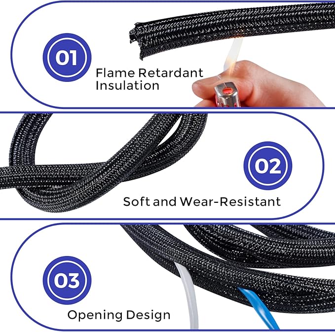 Cable Management Sleeves 1.2in - Image 3