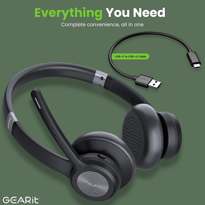 GEARit Wireless Headset with Mic - Image 9