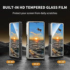 TONGATE for Z Fold 5 Case with Ring Stand, Built-in S Pen Holder & Glass Screen - Image 2