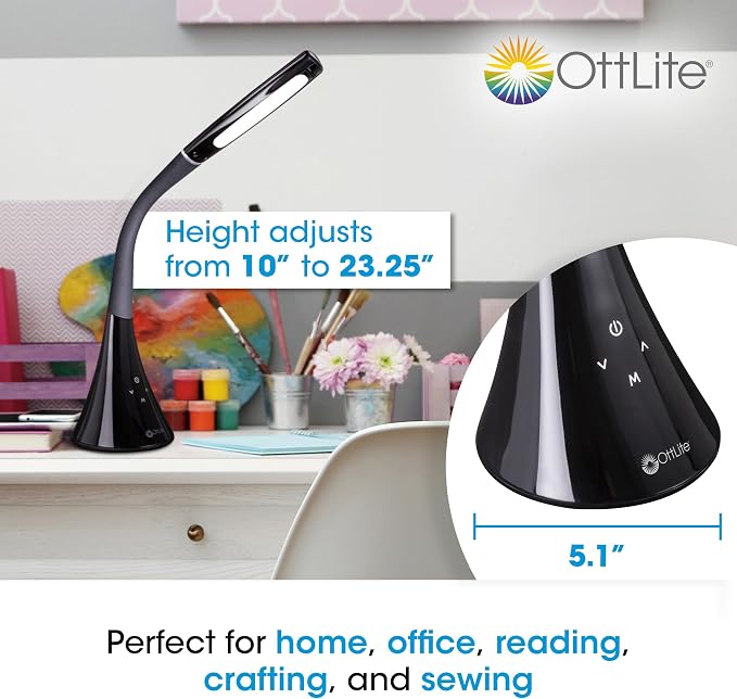 OttLite Swerve LED Desk Lamp - Image 5