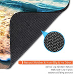 Square Mouse Pad Beach Sunset, Personalized Premium-Textured Custom Mouse Mat - Image 5