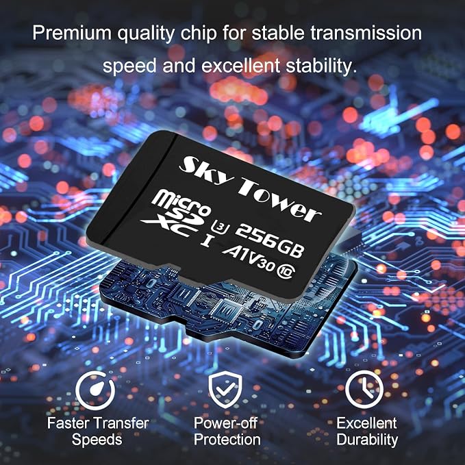 Sky Tower Ultra microSDXC microSDHC UHS-I Memory Card - Image 2