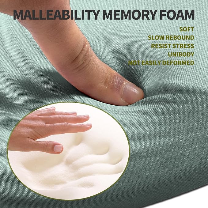 Hokafenle Ergonomic Mouse Pad Wrist Support, Terraced Slope Carpal Tunnel Wrist - Image 3