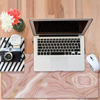 Liquid Marble Gaming Mouse Pad 3mm Thick Stitched Edge Waterproof Non-Slip - Image 6