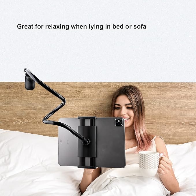 Gooseneck Tablet Phone Holder | Kindle Stand Holder - Image 6