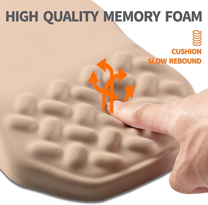 Ergonomic Slope Mouse Pad Wrist Support, Wrist Rest Mousepad - Image 2