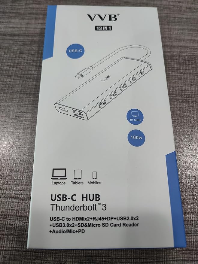 USB C Laptop Docking Station Dual Monitor HDMI - Image 8