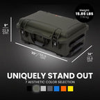 NANUK Wheeled Series 935 Lightweight NK-7 Resin Waterproof Protective Case - Image 5