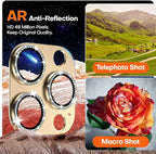 Camera Lens Protector for iPhone 16 Pro Max/16 Pro/iPhone 15 Pro Max/15 - Image 4