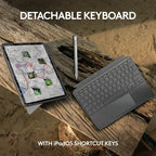Logitech Combo Touch iPad Pro 11-inch Keyboard Case and Logitech Crayon Digital - Image 7