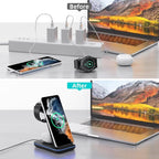 Wireless Charger for Samsung, 3 in 1 Fast Charging Station for Samsung Galaxy - Image 8