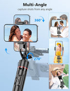 70'' Automatic Tripod, Extendable Selfie Stick Phone - Image 4