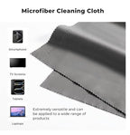 4 Pack 16''x16'' Extra Large Microfiber Cleaning Cloths, K&F Concept Oversized - Image 3