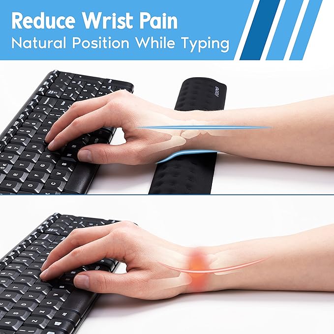 i-Rocks Memory Foam Keyboard Wrist Rest - Image 2