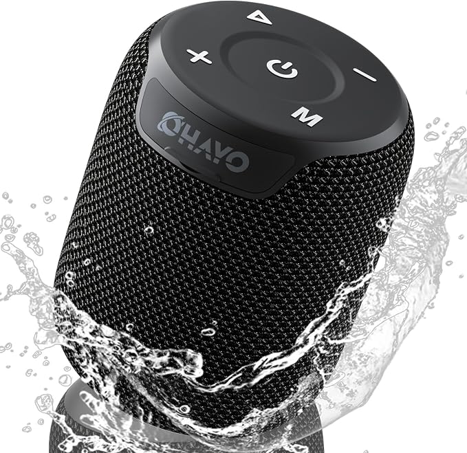 OHAYO Portable Bluetooth Speaker, IPX7 Waterproof Speakers, 15W Loud Stereo by OHAYO