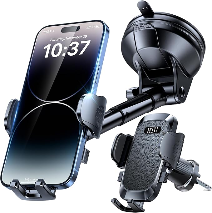 Car Phone Holder Cell Phone Mount by HTU15yearsincarmounts