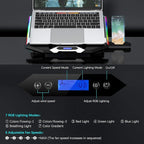 TopMate C11 Laptop Cooling Pad RGB Gaming Notebook Cooler, Laptop Fan Stand - Image 5