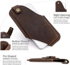 TobbinGear Left-Handed Leather Cell Phone Holster - Image 3