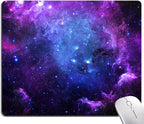 Mouse Pad, Galaxy Mouse Pad, Cute Square Waterproof Mouse Mat Non-Slip Rubber by Armanza