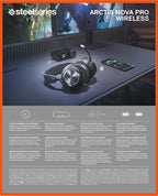 SteelSeries Arctis Nova Pro Wireless Multi-System Gaming Headset - Image 11