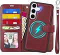 TUCCH Case for Galaxy S25, Detachable Wallet Case by TUCCH