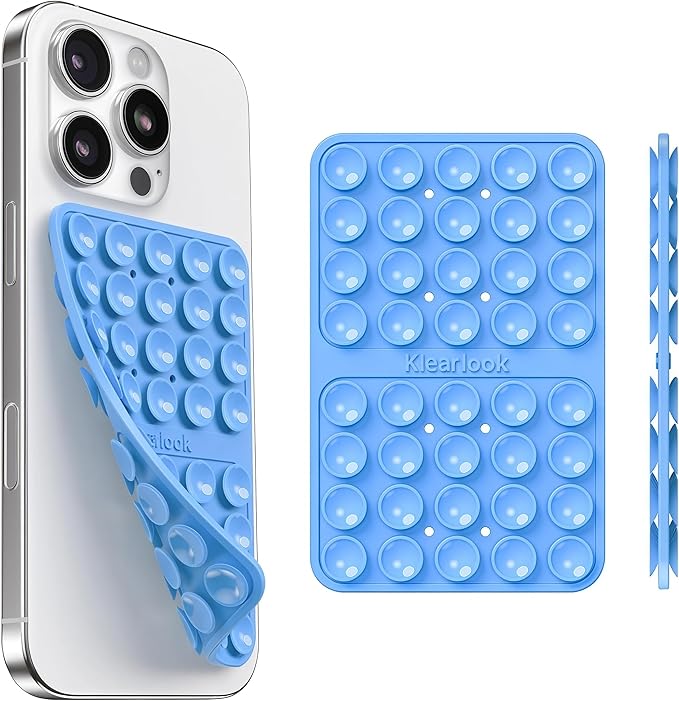Klearlook Silicone Suction Cup Phone Case Mount Double Sided, Silicon Sticky by KlearlookMaximizedClarity