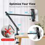 AboveTEK Tablet Stand Holder, Aluminum iPad Holder - Image 4