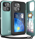 TORU CX Slim for iPhone 15 Case Wallet | Protective Shockproof Heavy Duty Cover by TORU