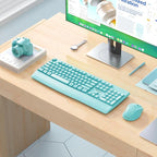 MEETION Wireless Keyboard and Mouse, Full-Sized Cordless Keyboard - Image 7