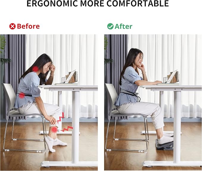 EUREKA ERGONOMIC Tilt Adjustable Footrest, Foot Rest - Image 7