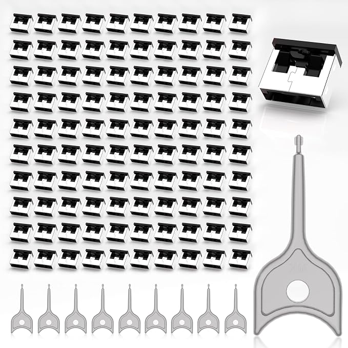 100PCS USB Metal Port Lock Blocker by WXZRLIU