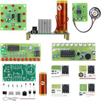 5in1 Soldering Practice Kit Mini Musical Tesla Coil, Plug-in Flowing Light by Yidab