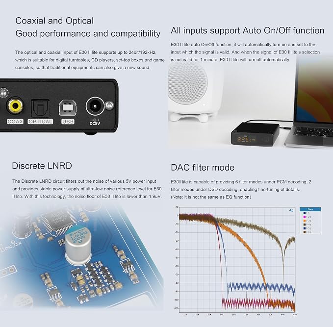 Topping E30II lite DAC Preamp - Image 6