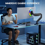 ARES WING Ultrawide Single Monitor Arm, Heavy Duty Monitor Mount - Image 9